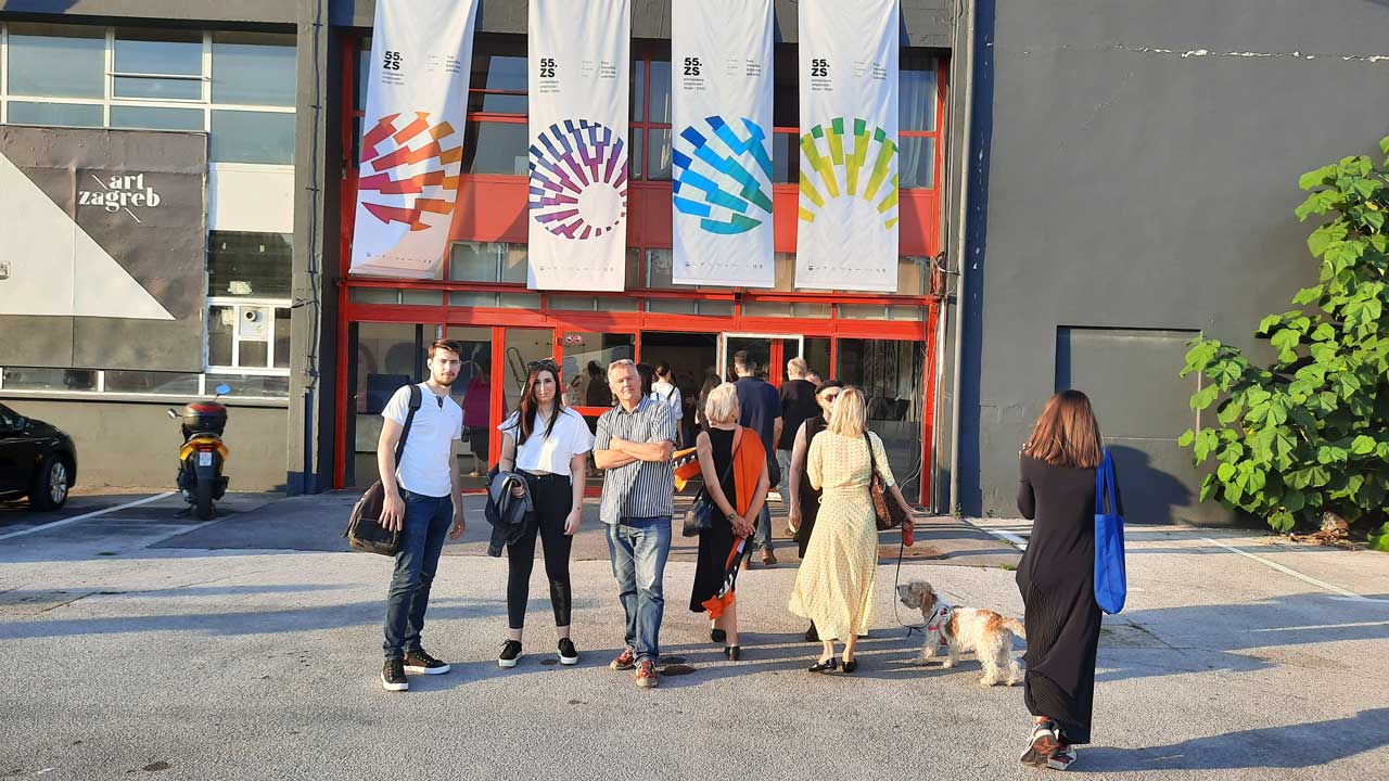 Vanjski prostor 55. Zagrebačkog salona