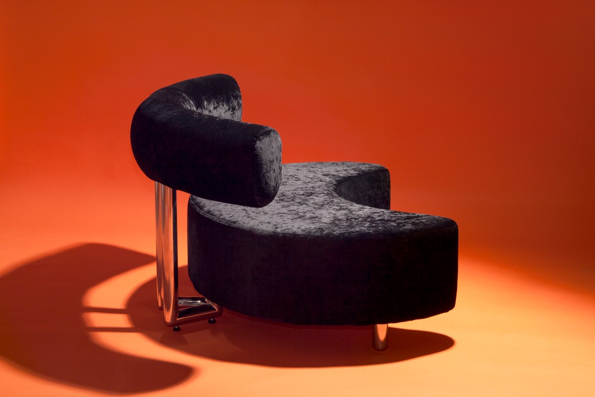 Mistery Lounge Mistery Lounge black lounge and inox